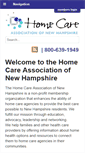 Mobile Screenshot of homecarenh.org